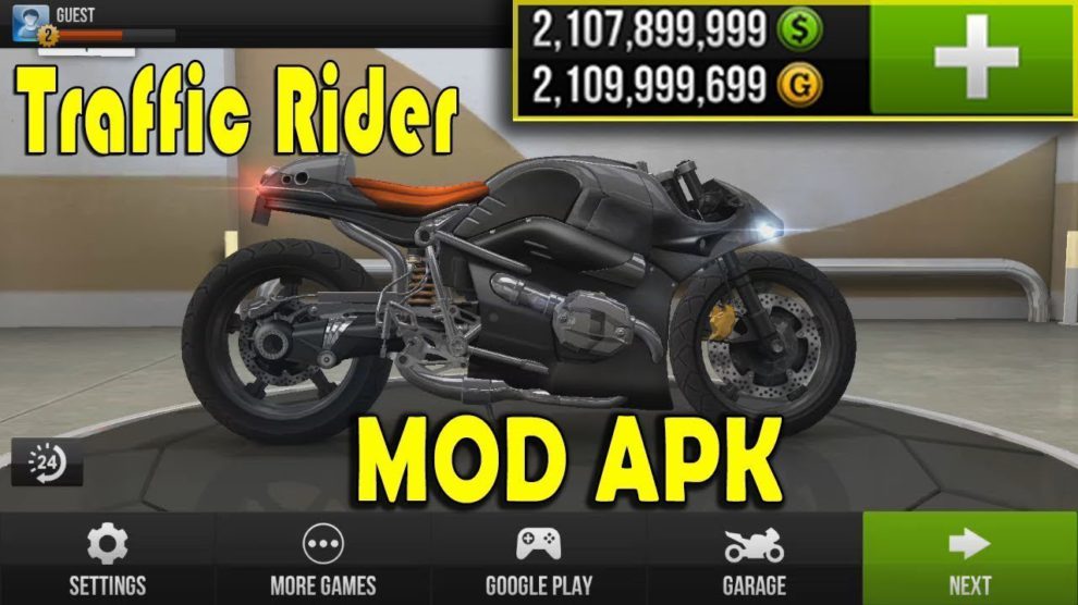 Apk traffic 1 android mod rider Traffic Rider