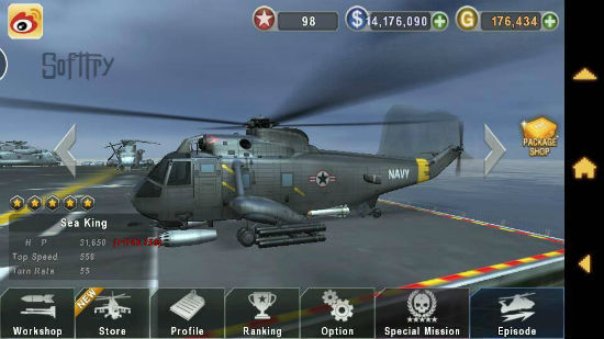 Gunship Battle Helicopter 3D APK
