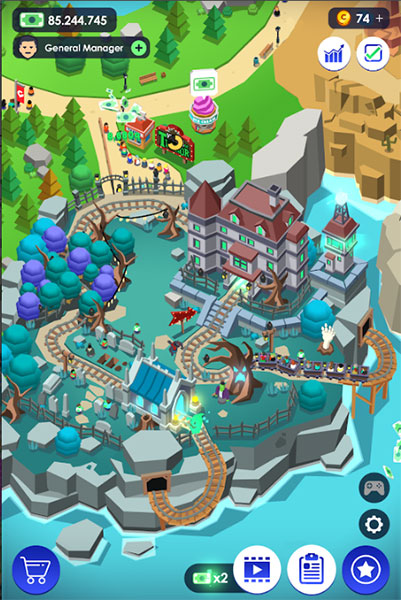 Idle Theme Park Tycoon Mod Apk